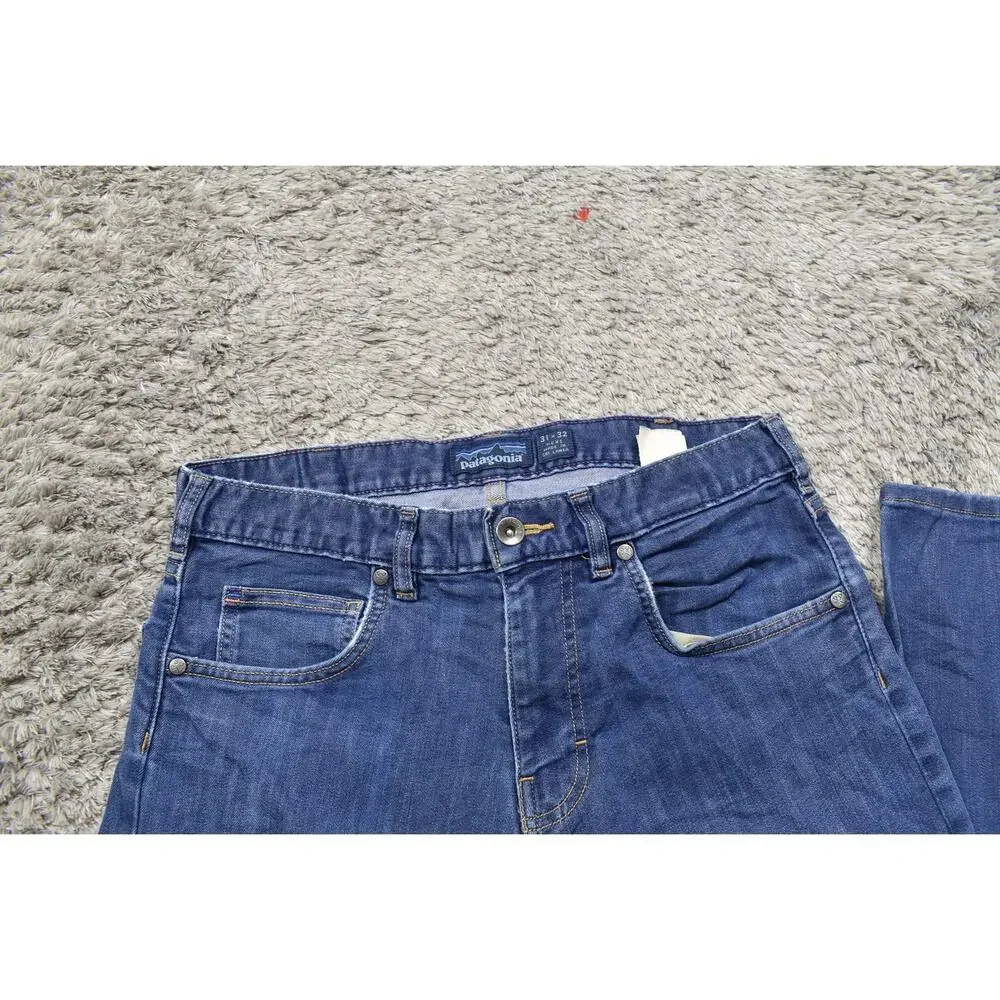 Patagonia Men's Slim Jeans - Blue Denim